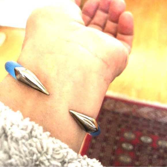 Alexis Bittar Indigo Hinge Bracelet And Earrings Set - Picture 14 of 16